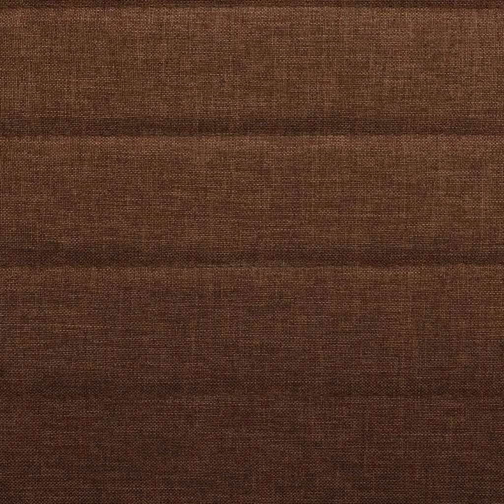 Set of 4 Brown Upholstered Dining Chairs for Comfort