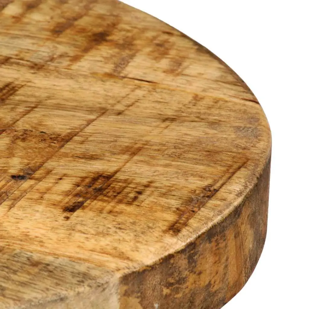 Bar Stools 4 pcs Solid Mango Wood Bar Chairs Kitchen Dining Breakfast Counter