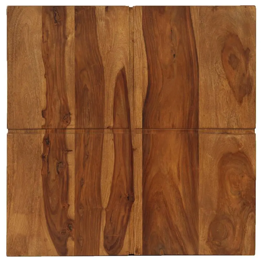 Coffee Table Brown 80x80x30 cm Solid Acacia Wood