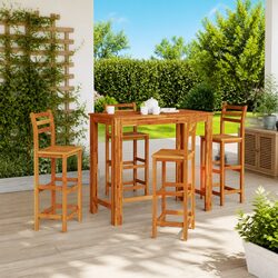 Solid Wood Bar Table for Dining or Entertaining