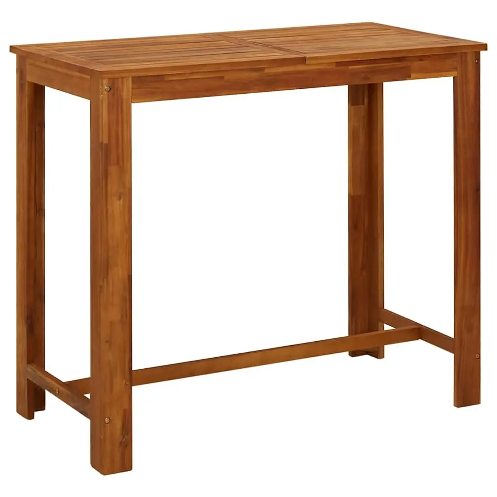 Solid Wood Bar Table for Dining or Entertaining