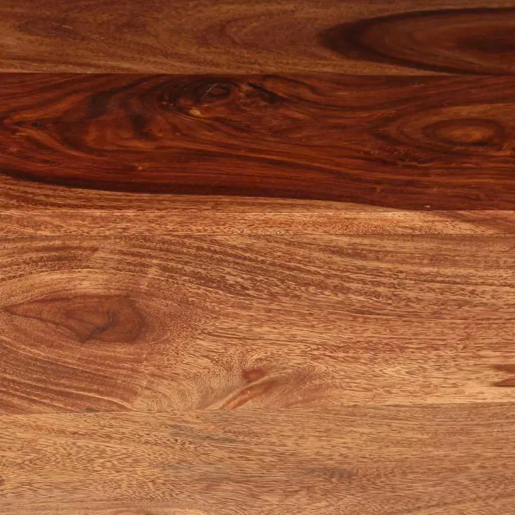 TV Cabinet Solid Wood Acacia Brown 200x30x35cm 2 Drawers