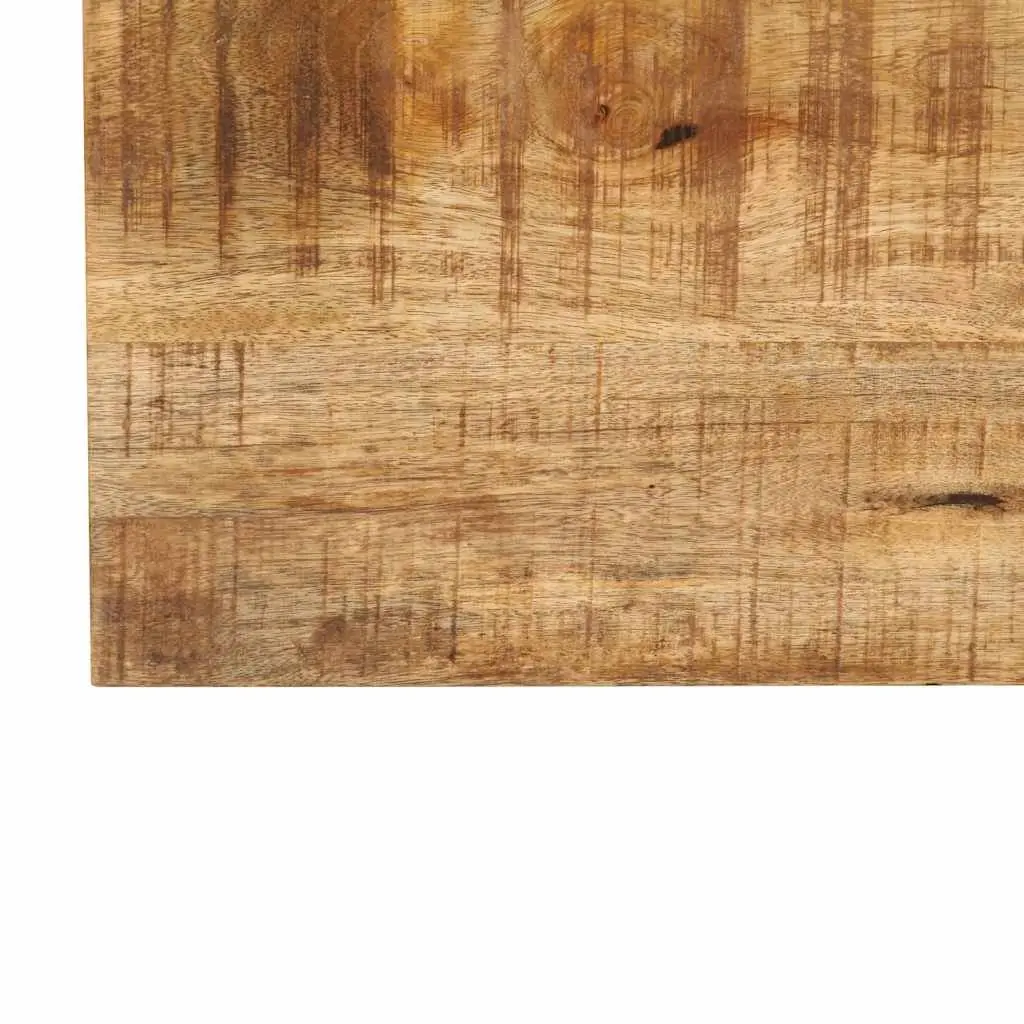 Brown Solid Mango Wood Coffee Table 80x80x40 cm