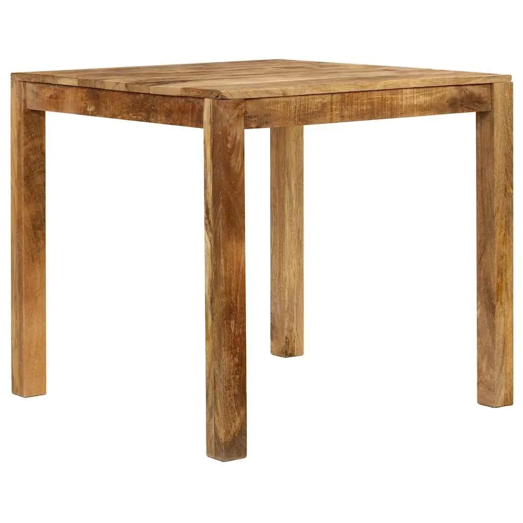 Farmhouse Style Solid Mango Wood Dining Table