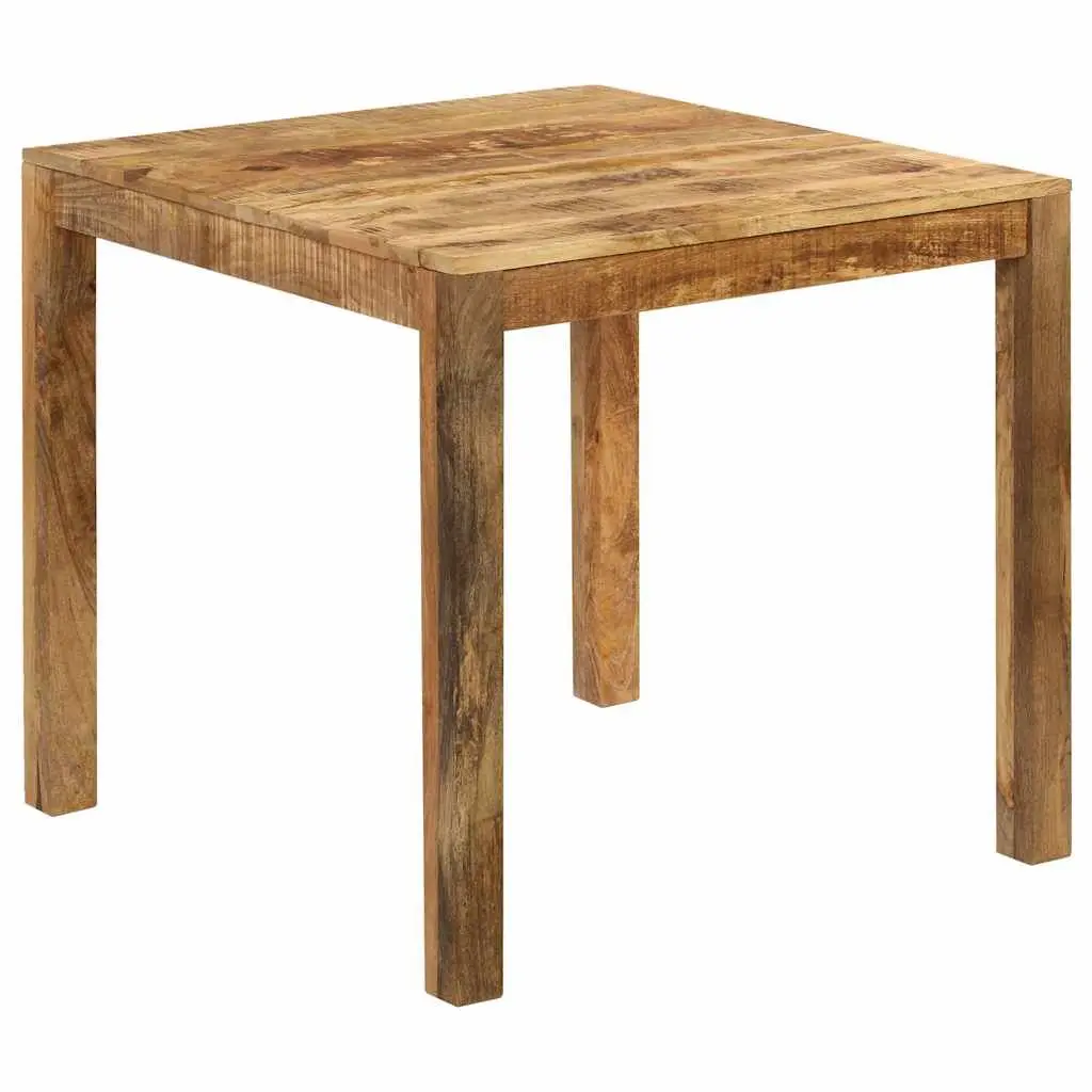 Farmhouse Style Solid Mango Wood Dining Table