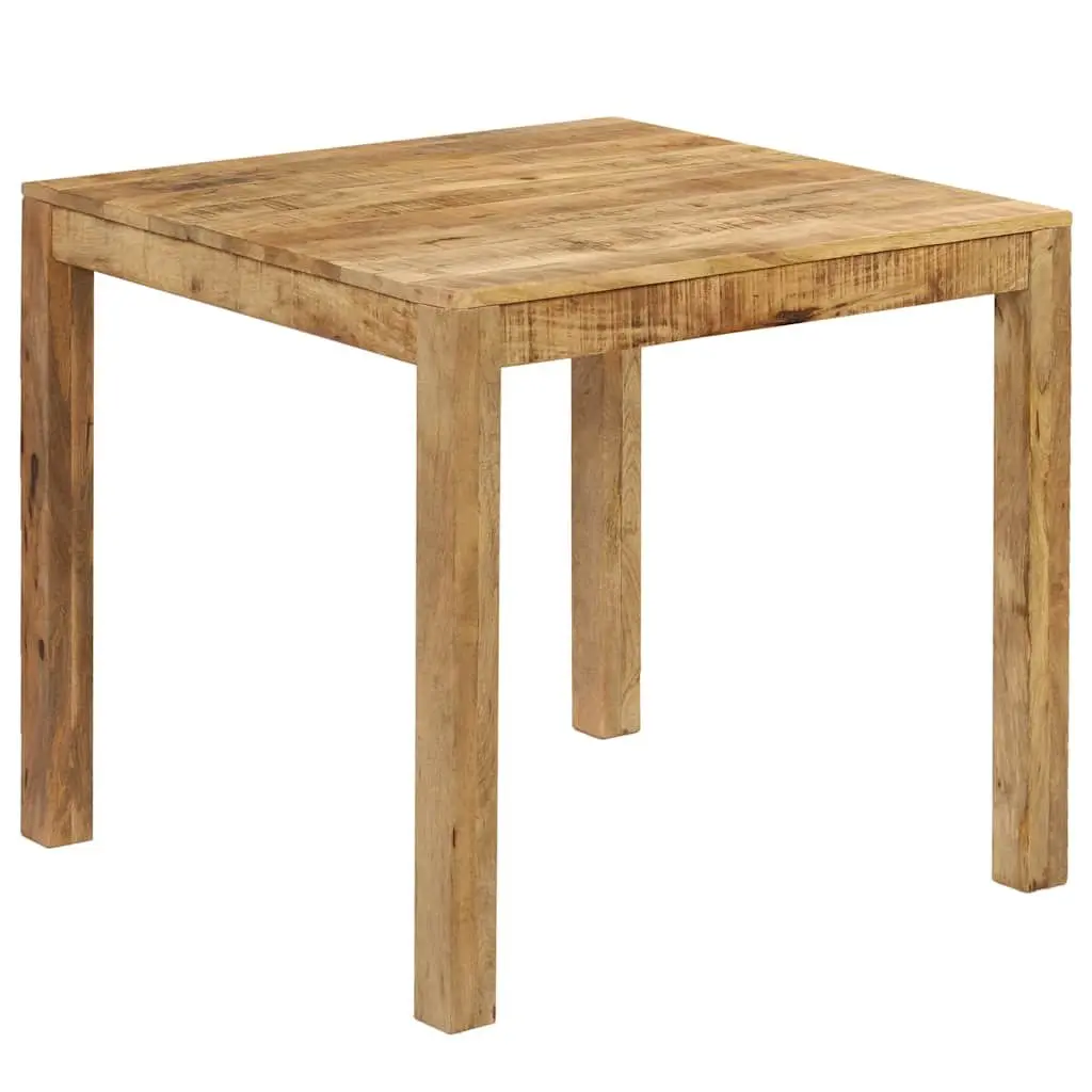 Farmhouse Style Solid Mango Wood Dining Table