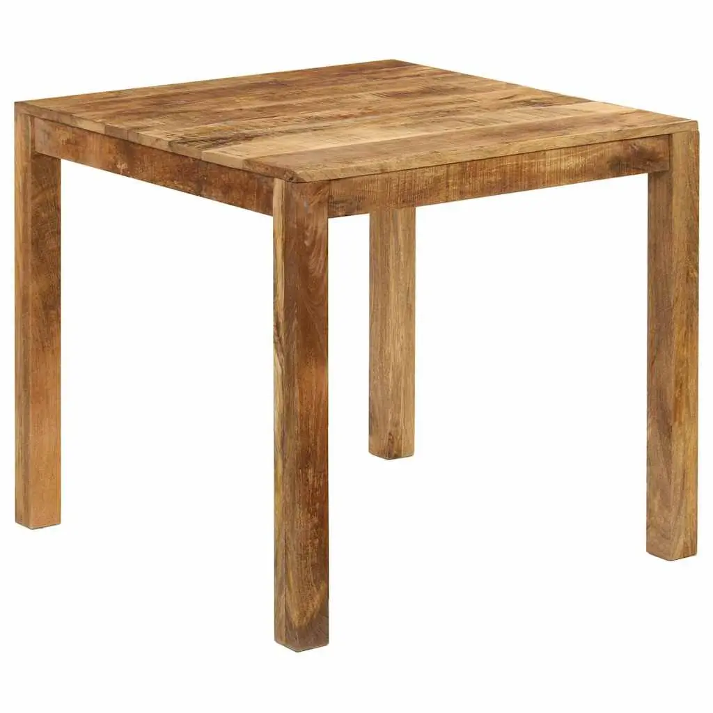Farmhouse Style Solid Mango Wood Dining Table