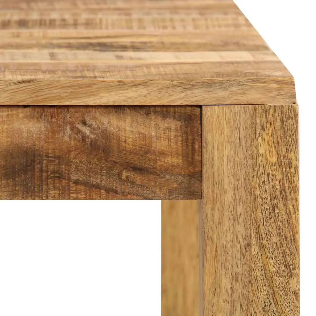 Farmhouse Style Solid Mango Wood Dining Table