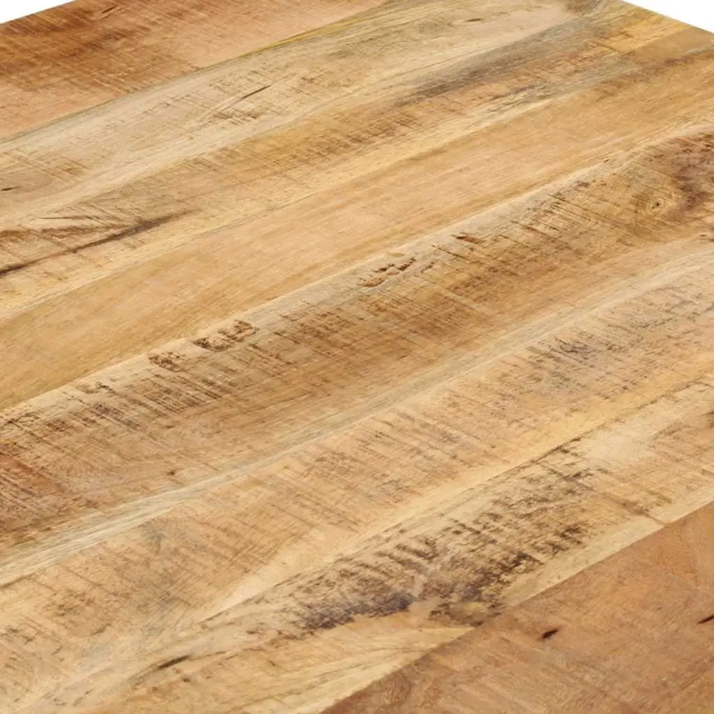 Farmhouse Style Solid Mango Wood Dining Table