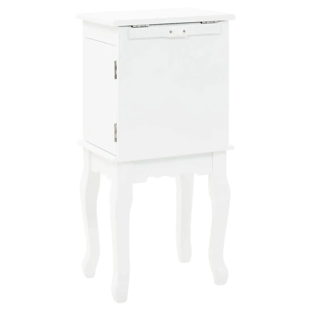 White Jewelry Cabinet for Organized Storage