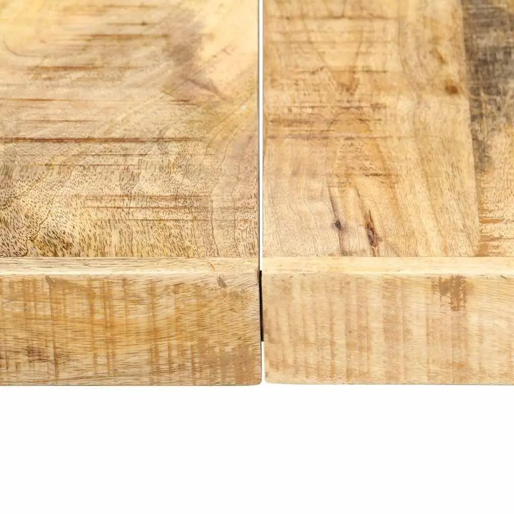 Solid Mango Wood Dining Table 160x80x75cm