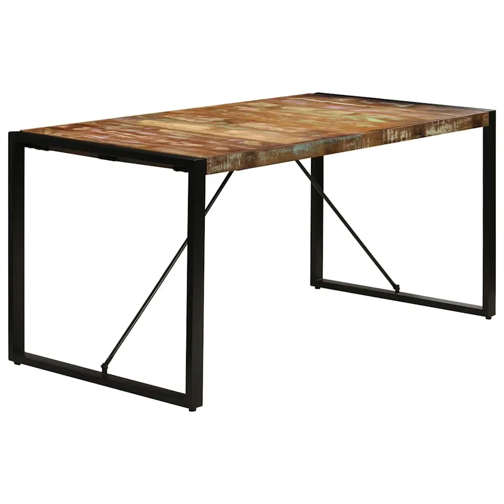 Rustic Dining Table in Solid Reclaimed Wood