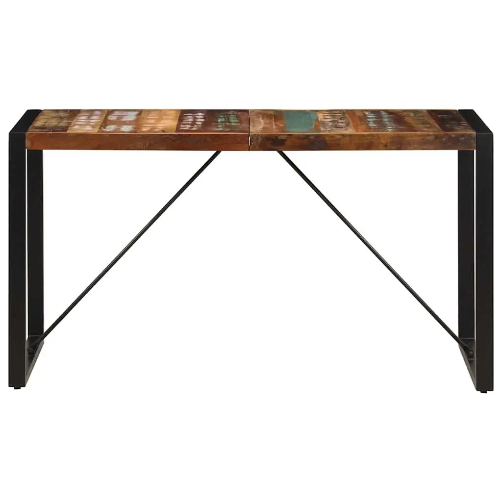 Solid Wood Dining Table 140x70x75 cm Reclaimed