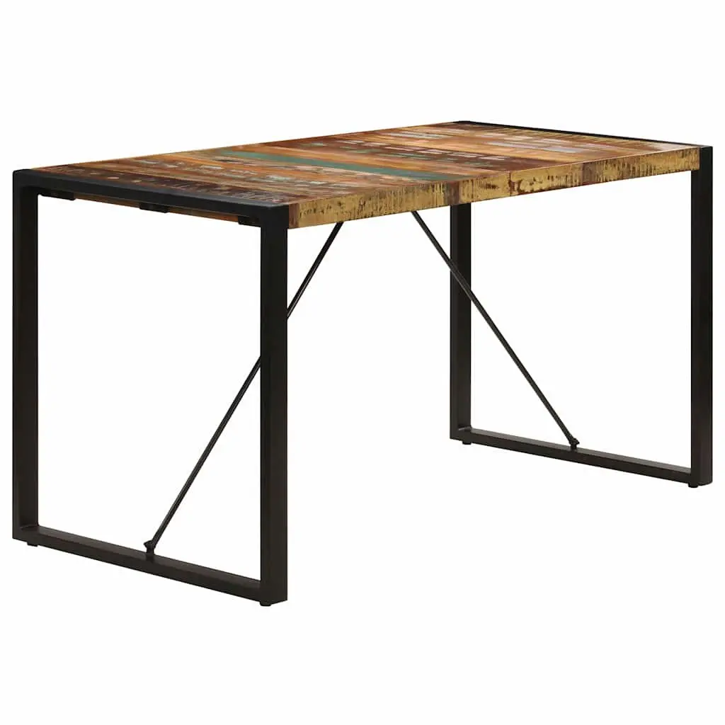 Solid Wood Dining Table 140x70x75 cm Reclaimed
