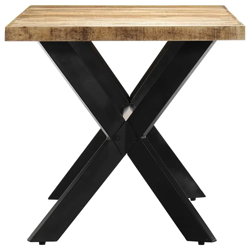 Solid Mango Wood Dining Table for Kitchen Comfort