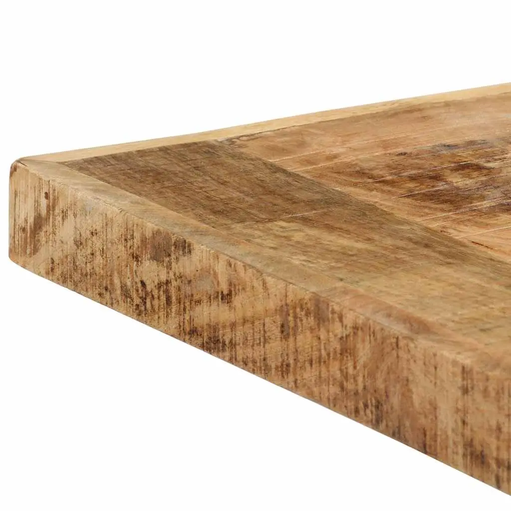 Solid Mango Wood Dining Table for Kitchen Comfort