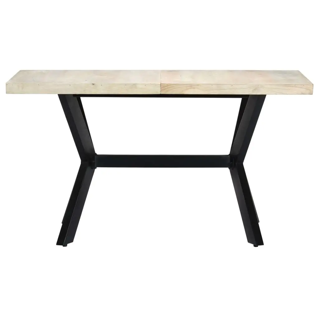 Solid Mango Wood Dining Table 140x70x75cm