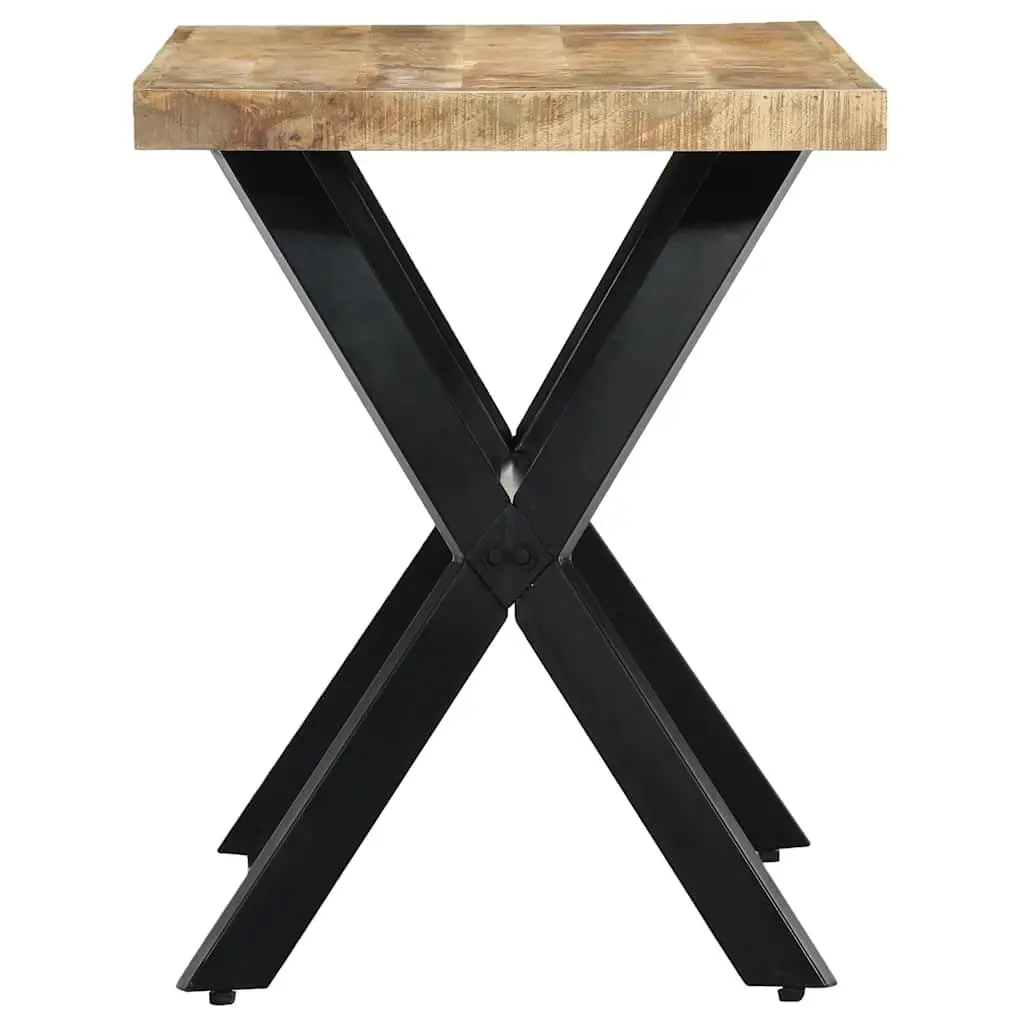 Dining Table Industrial Style 120x60x75 cm Solid Mango Wood