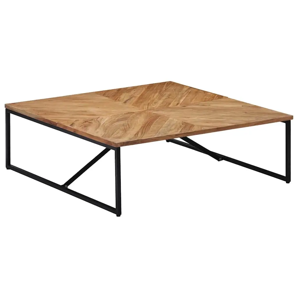 Solid Acacia Wood Coffee Table 110x110x36 cm