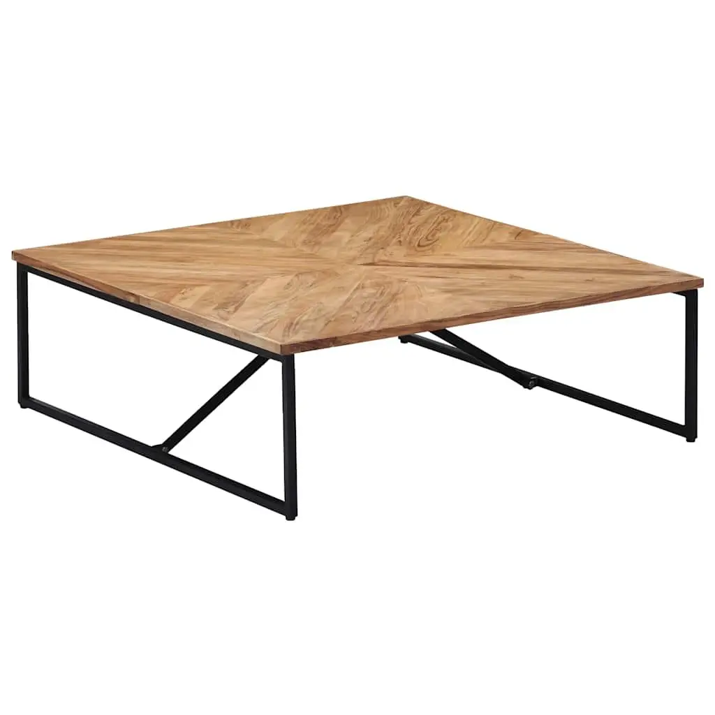 Solid Acacia Wood Coffee Table 110x110x36 cm