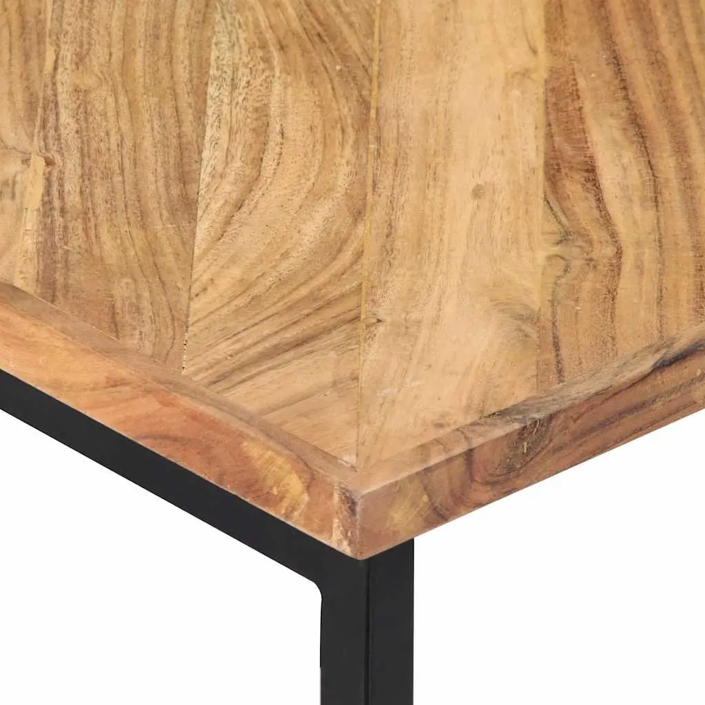 Solid Acacia Wood Coffee Table 110x110x36 cm