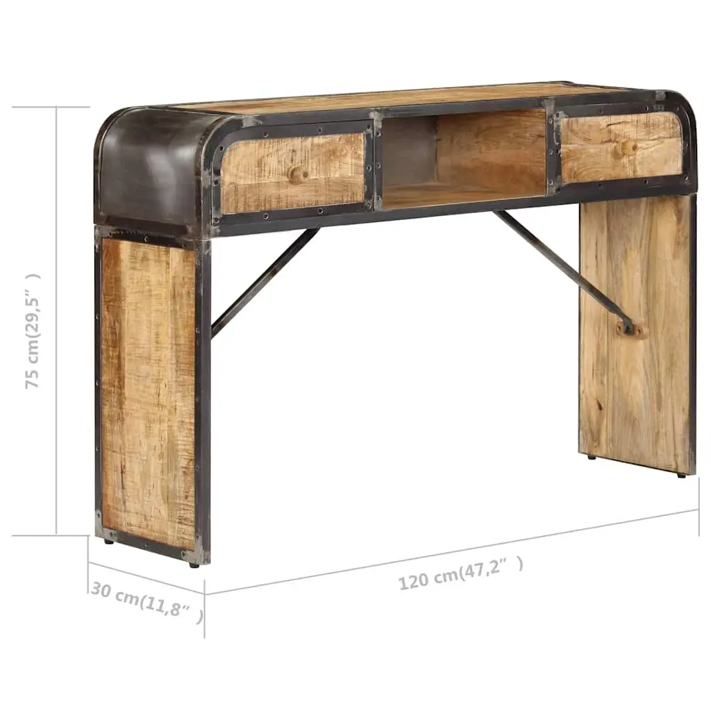 Antique Style Sideboard 120x30x75cm with Drawers
