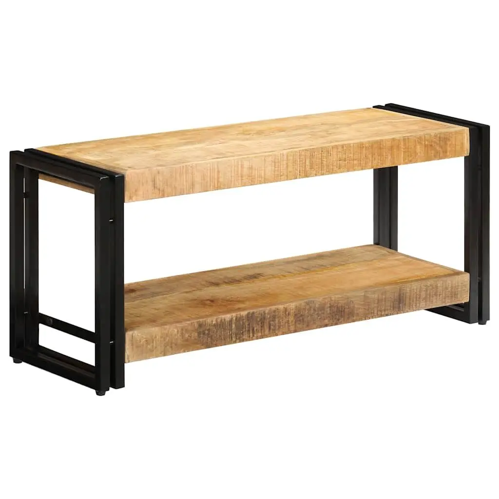 Antique Style TV Cabinet 90x30x40cm Solid Mango Wood
