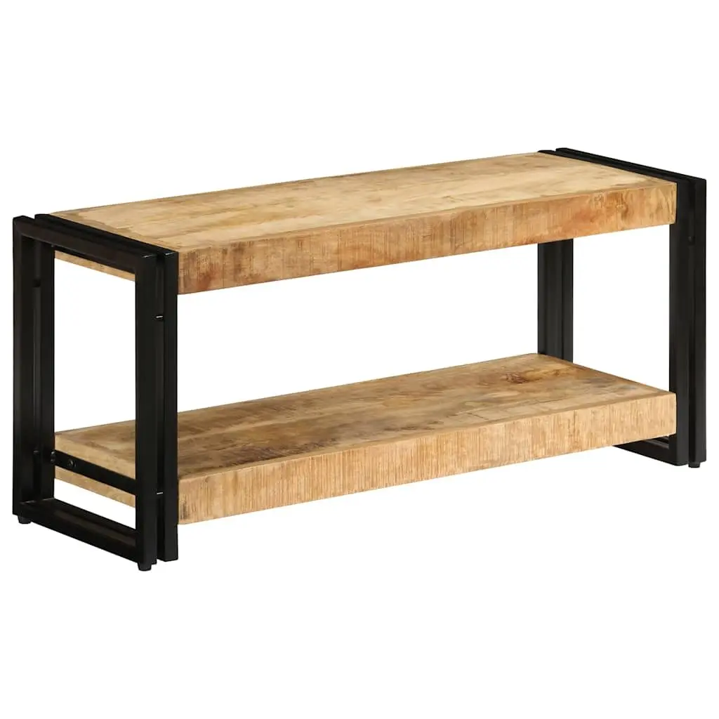 Antique Style TV Cabinet 90x30x40cm Solid Mango Wood