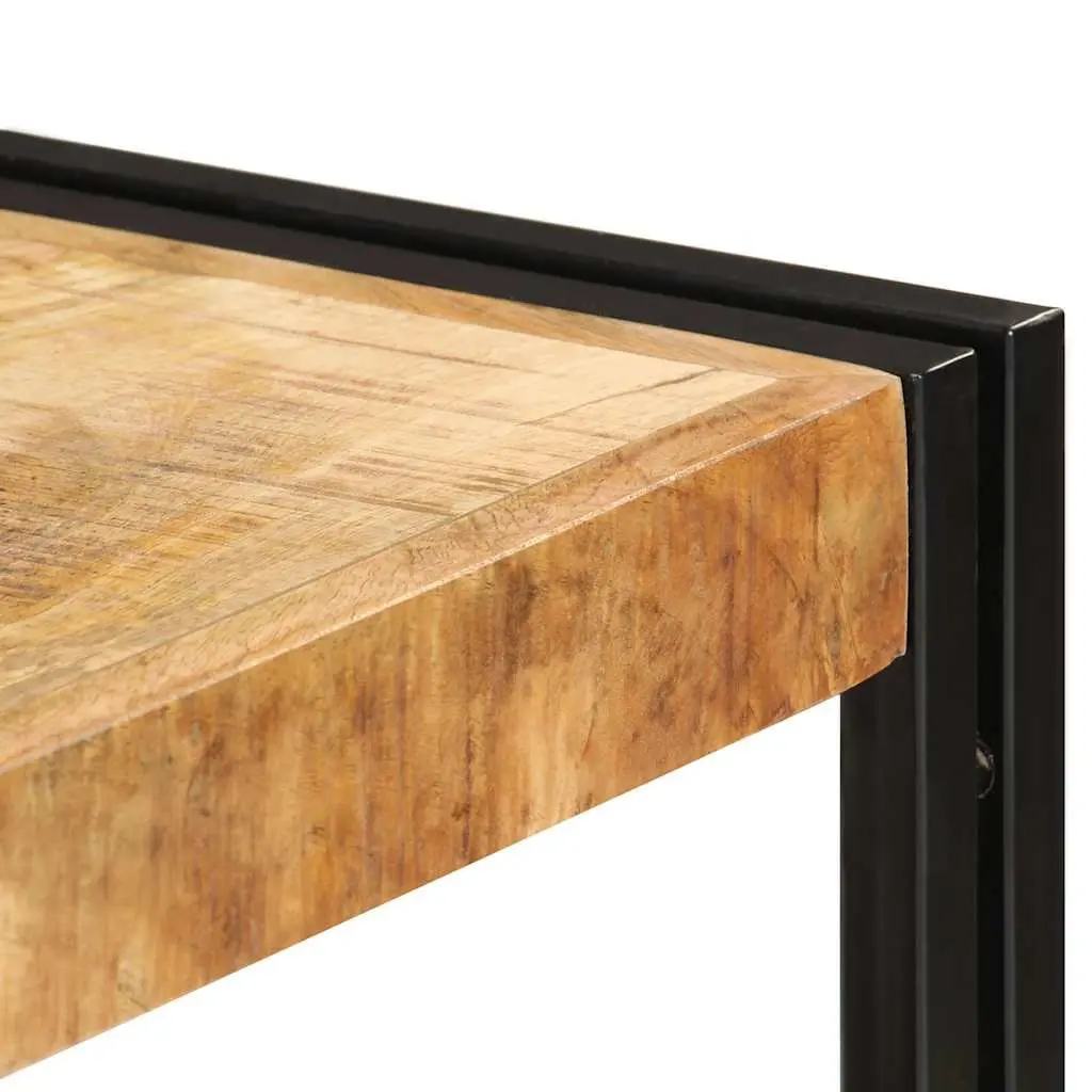 Vintage Mango Wood TV Cabinet with Industrial Legs