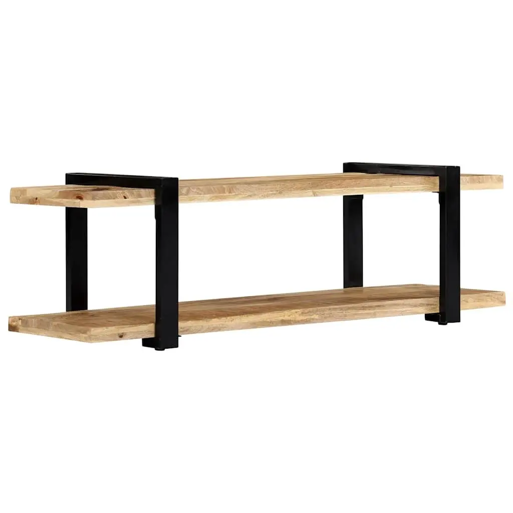 Solid Mango Wood TV Cabinet 130x40x40 cm in Brown