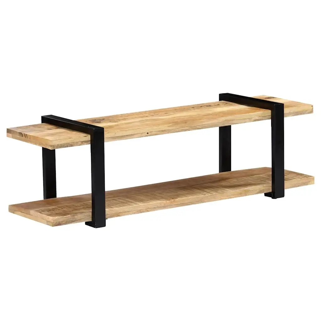 Solid Mango Wood TV Cabinet 130x40x40 cm in Brown