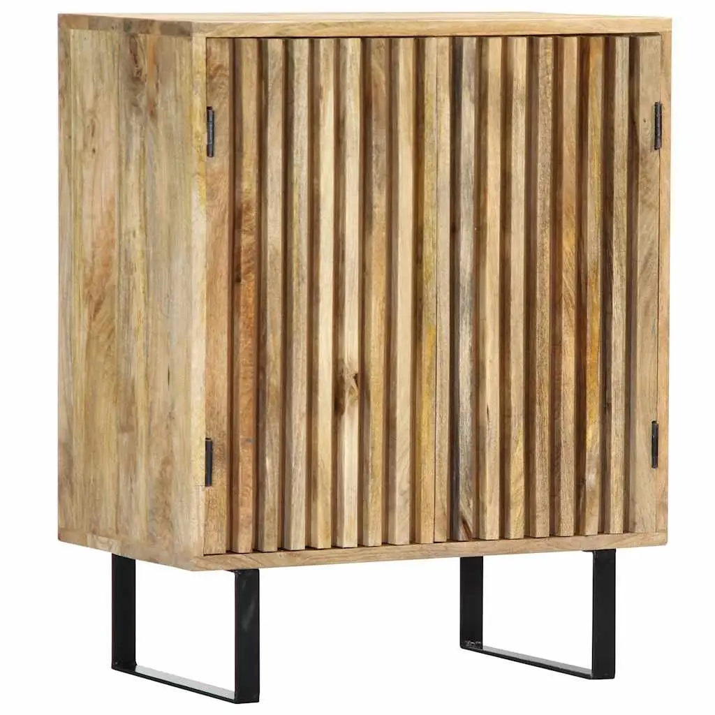Brown Solid Mango Wood Sideboard