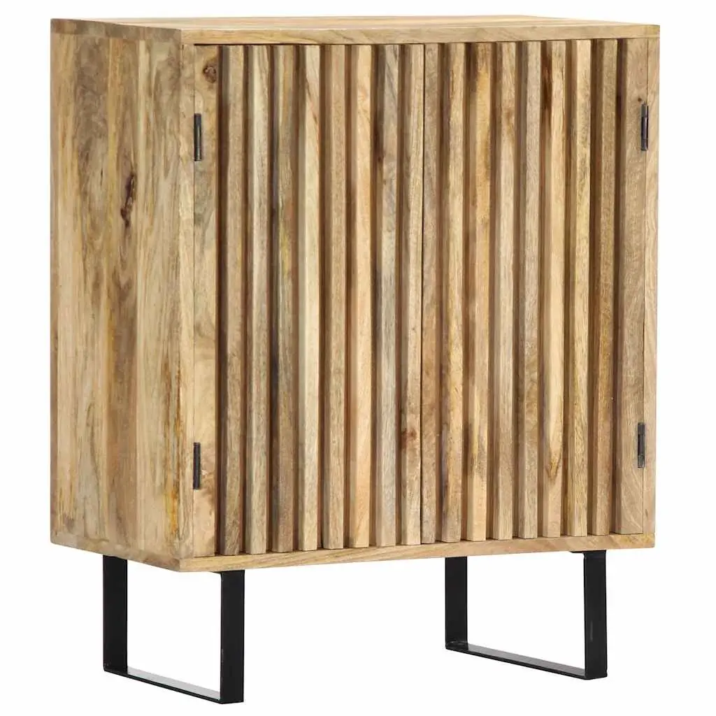 Brown Solid Mango Wood Sideboard