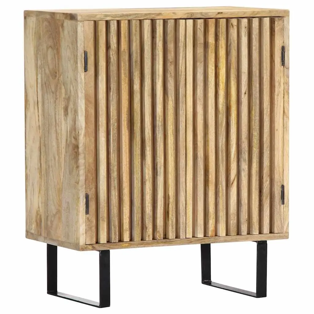 Brown Solid Mango Wood Sideboard