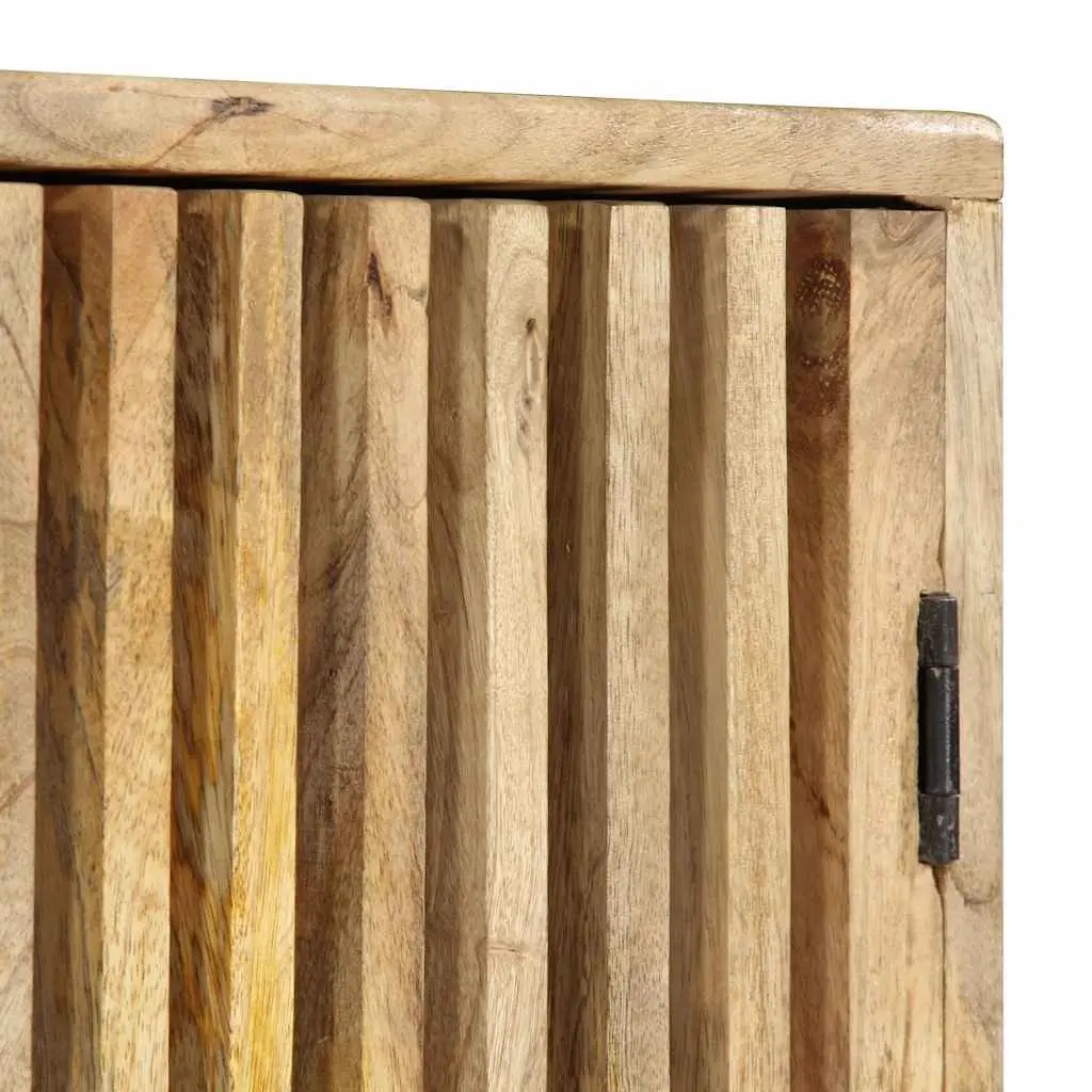 Brown Solid Mango Wood Sideboard