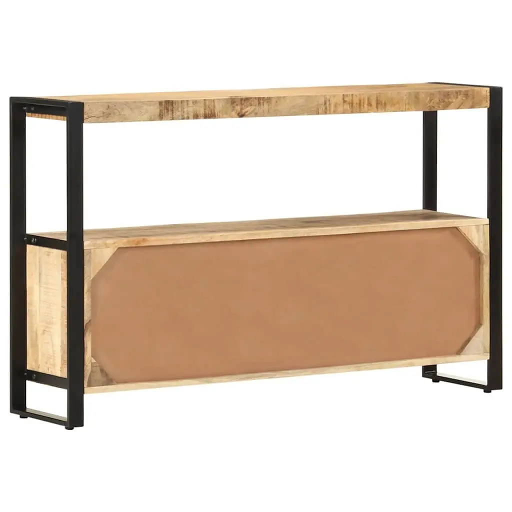 Side Cabinet Brown 120x30x75 cm Solid Mango Wood