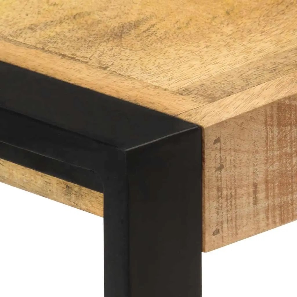 Side Cabinet Brown 120x30x75 cm Solid Mango Wood