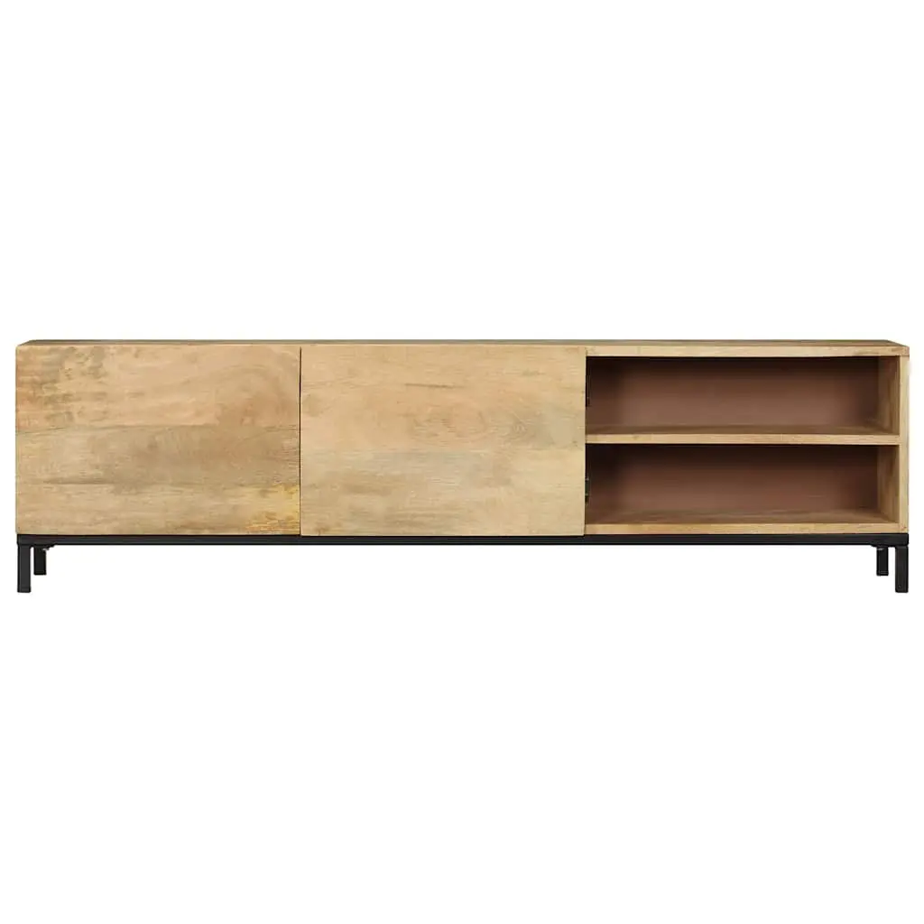 Antique Style Solid Mango Wood TV Cabinet