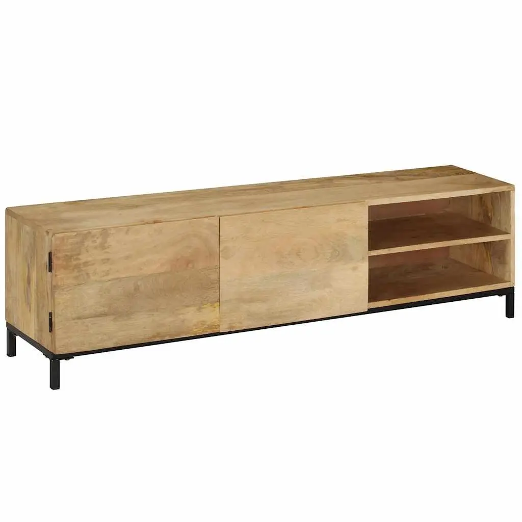 Antique Style Solid Mango Wood TV Cabinet