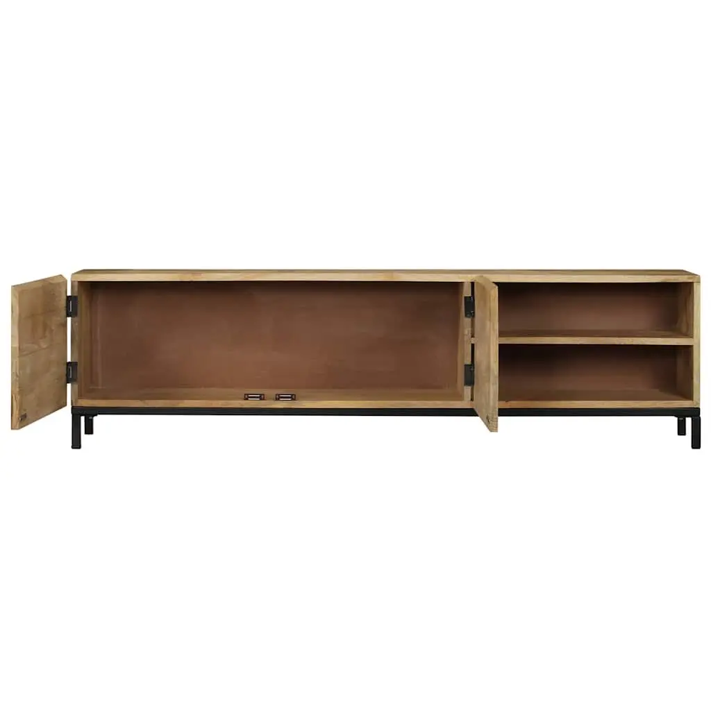 Antique Style Solid Mango Wood TV Cabinet
