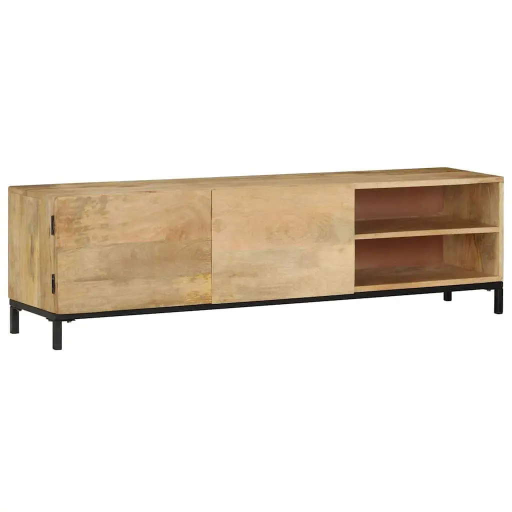Antique Style Solid Mango Wood TV Cabinet