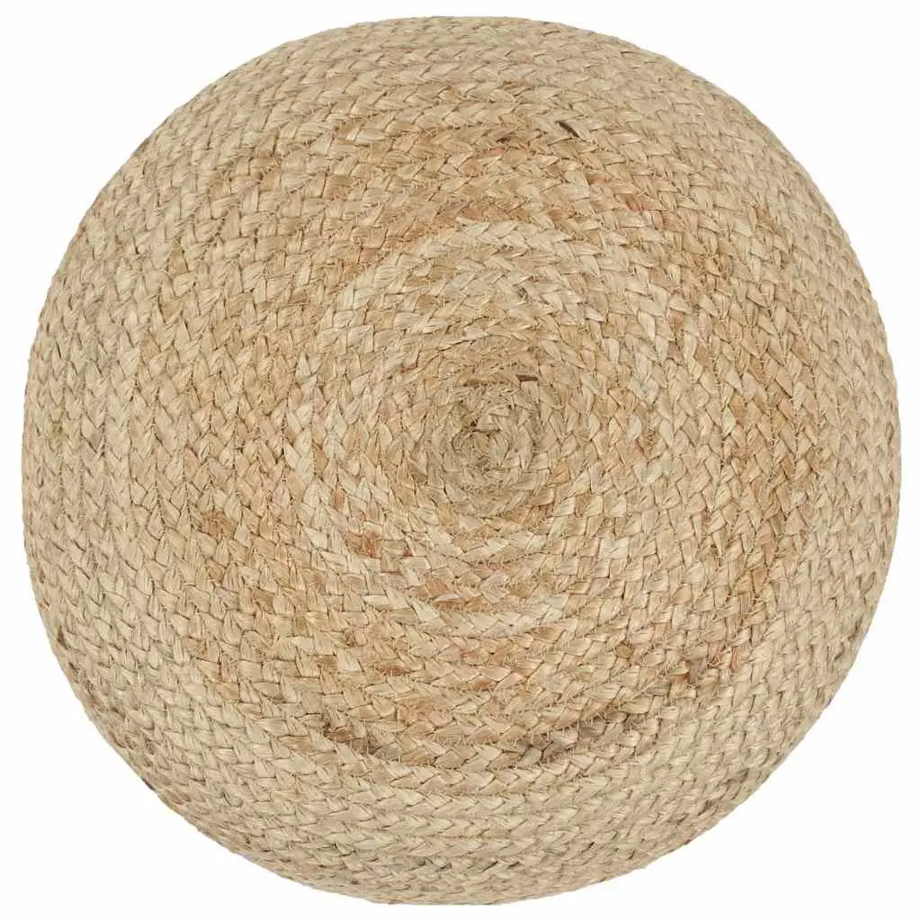 Handmade Jute Pouffe Footstool Braided Foot Rest Living Room Seating Ottoman