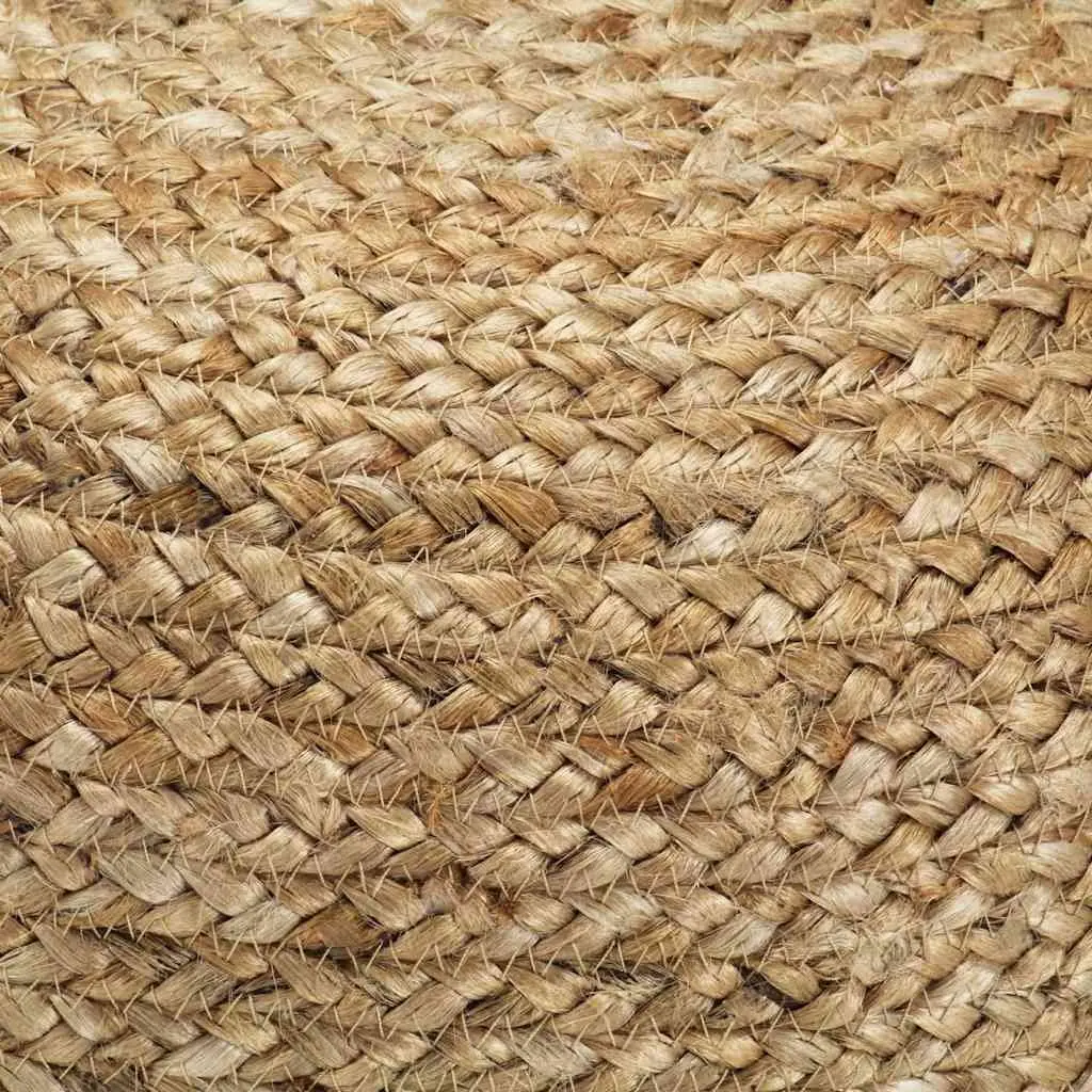 Handmade Jute Pouffe Footstool Braided Foot Rest Living Room Seating Ottoman
