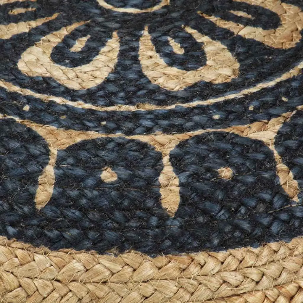 Braided Jute Handmade Pouffe Footstool for Comfort