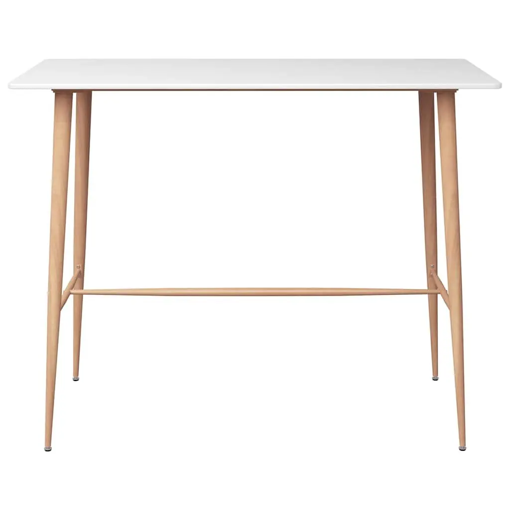 White Bar Table for Kitchen and Dining