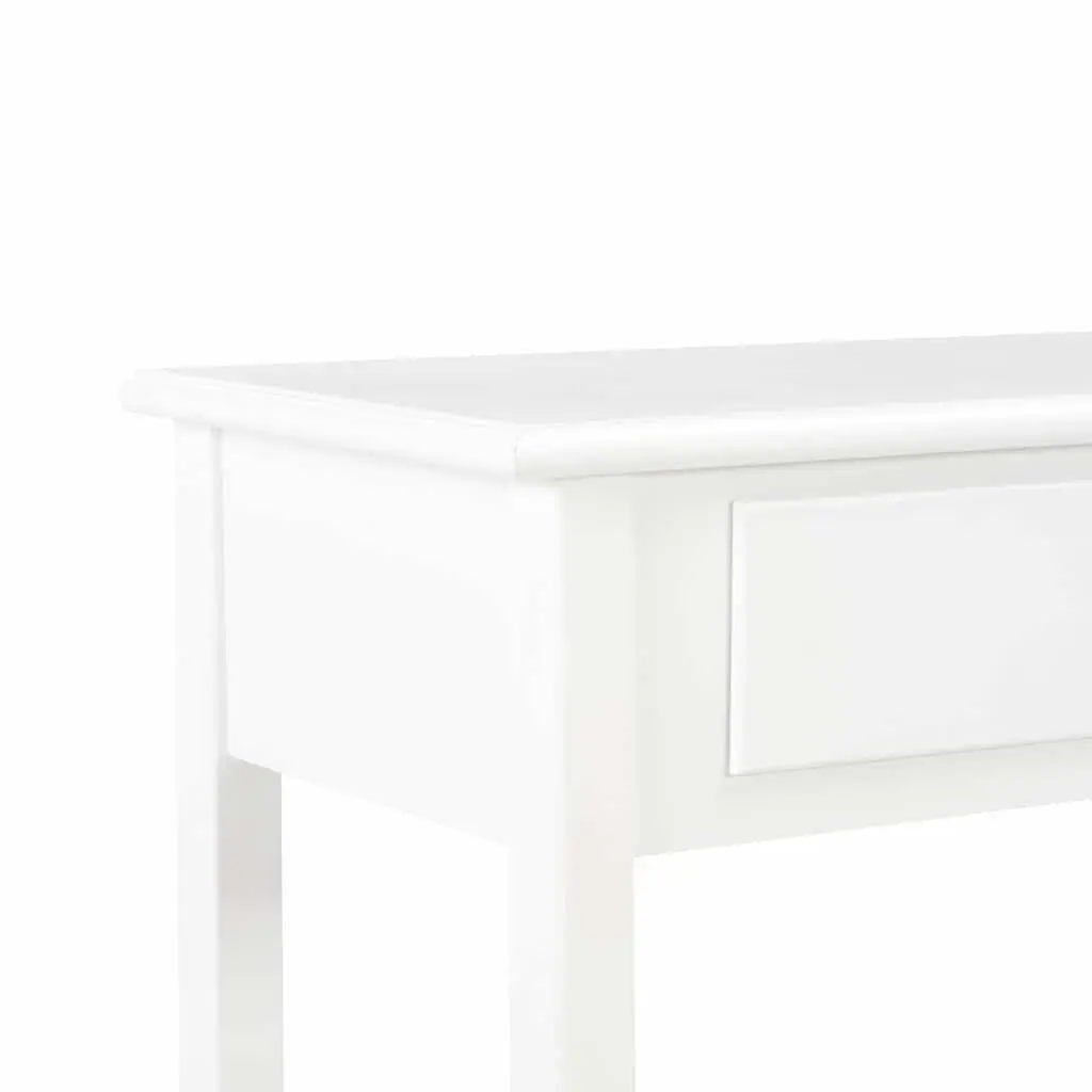 White Sideboard Storage Cabinet with Drawers