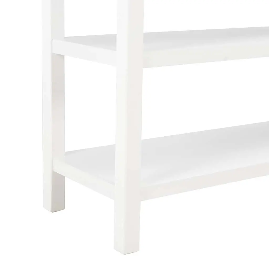 White Sideboard Storage Cabinet with Drawers