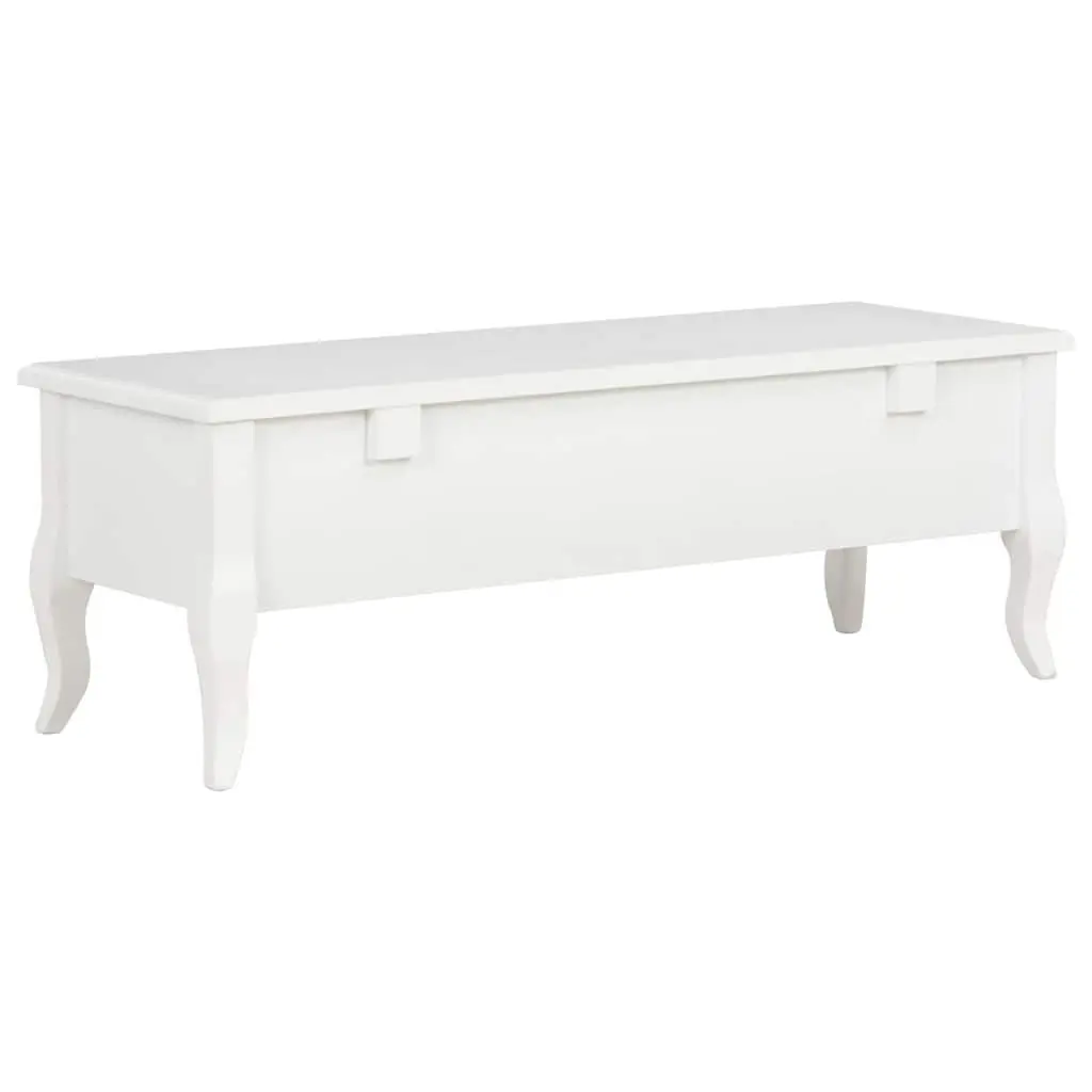 White TV Cabinet with 3 Drawers