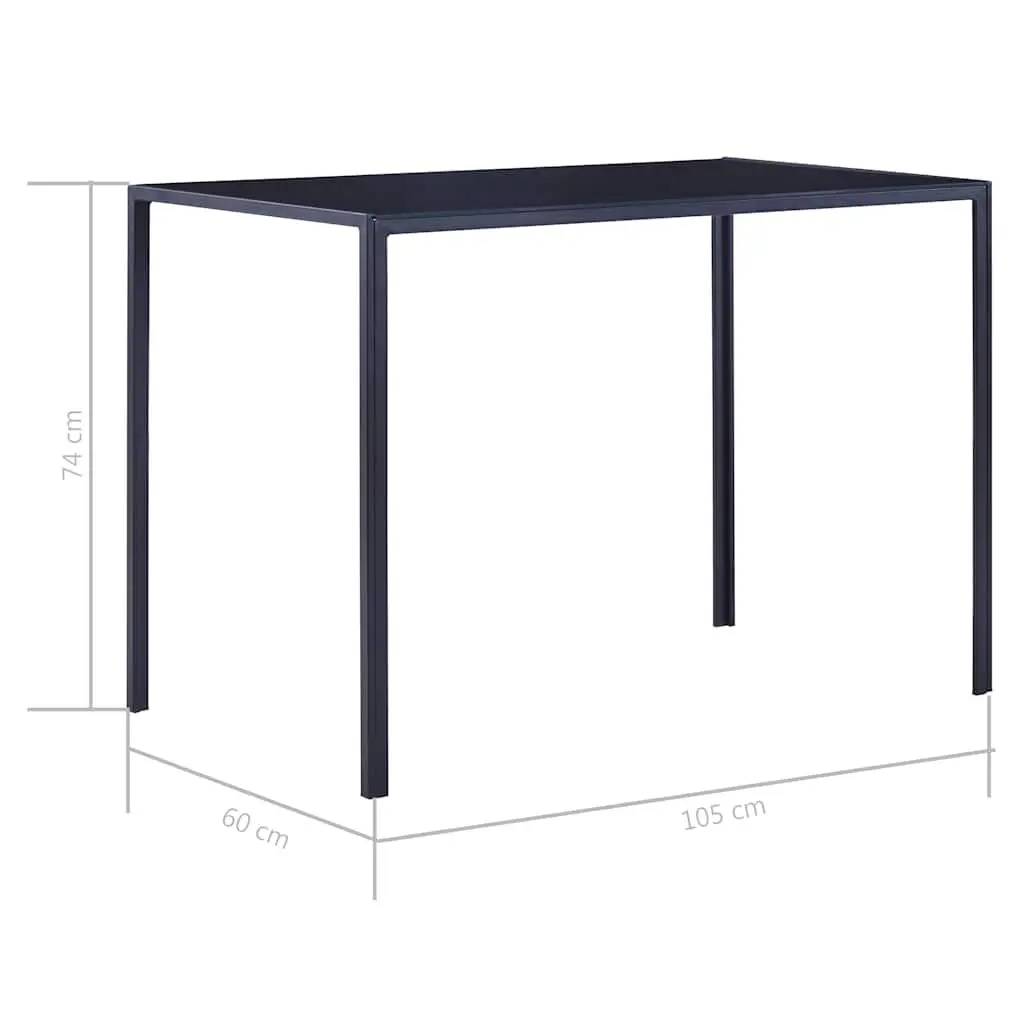 5-Piece Dining Table Set with Beige Chairs
