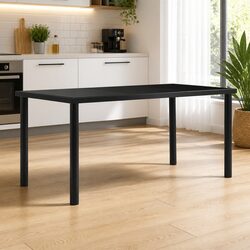 Modern Black Glass Dining Table for Your Home